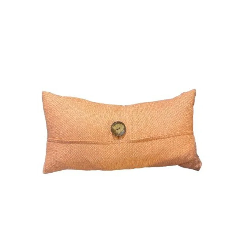 Decorative Pillow Button Accent Throw Pillow Home Decor